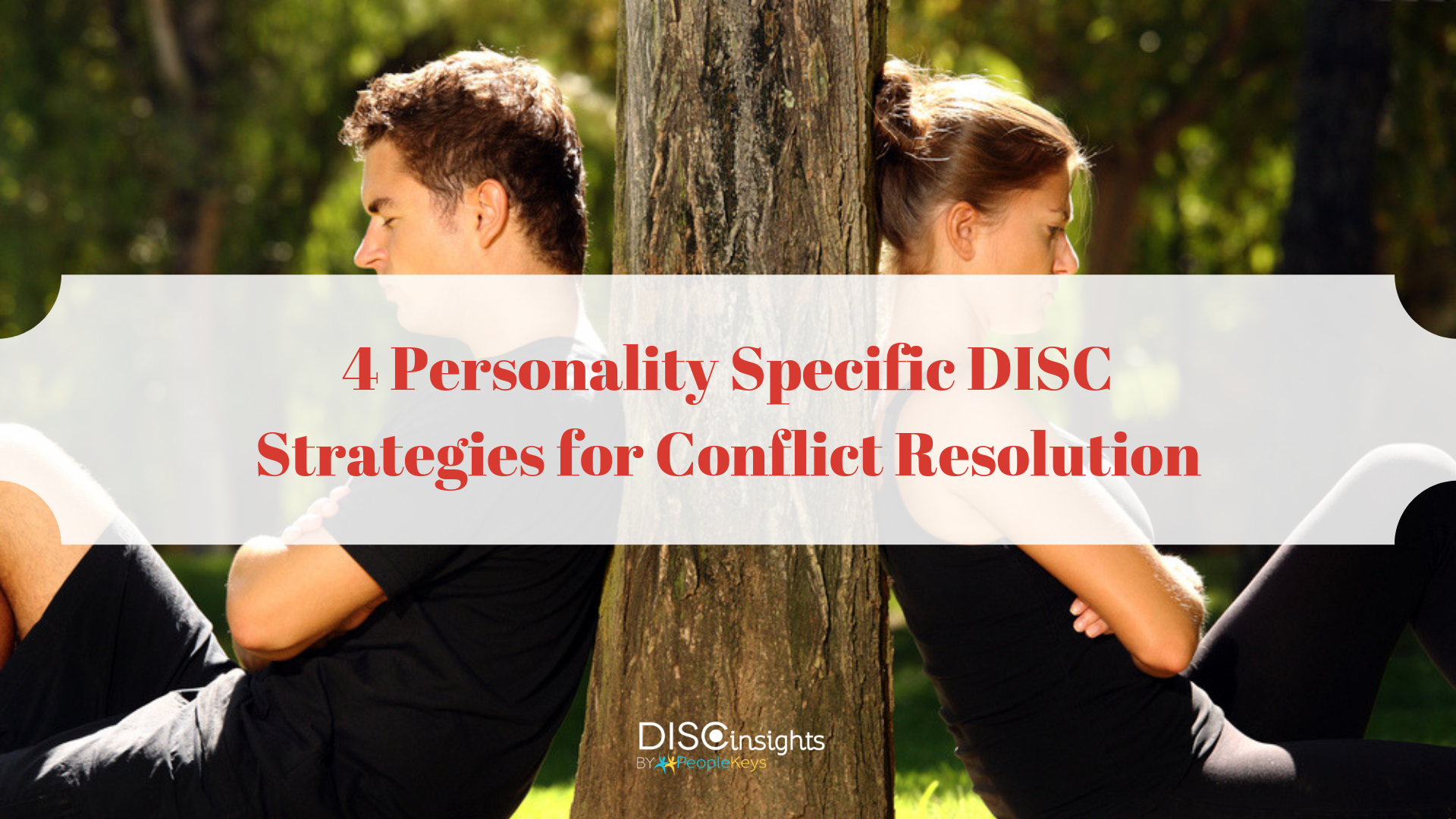 4 Personality Specific DISC Strategies for Conflict Resolution