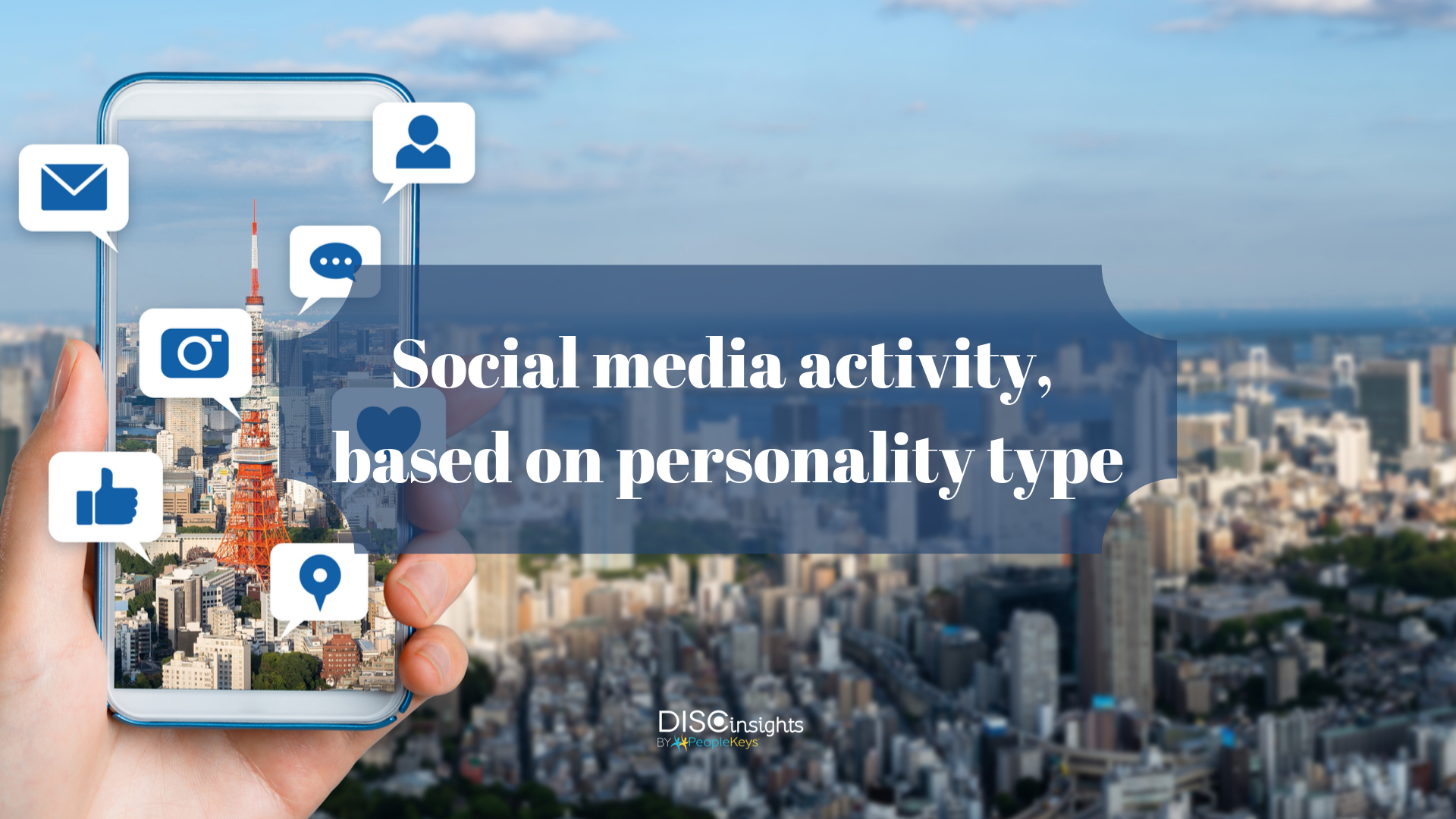 Social media activity, based on personality type