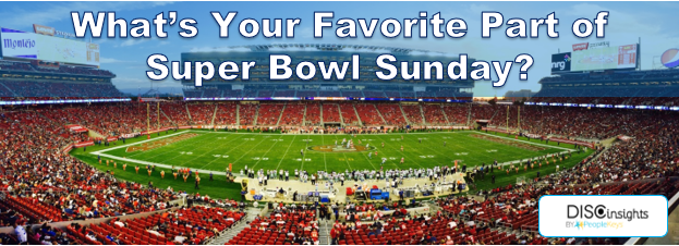 What's Your Favorite Part of Super Bowl Sunday?