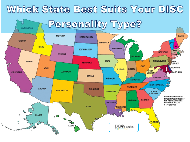 Which State Best Suits Your DISC Personality Type?